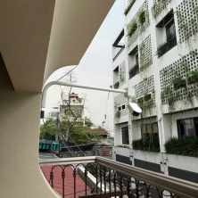 Chân Đế Lắp Camera Chữ L Dài 1 Mét Có Box Vuông 12cm